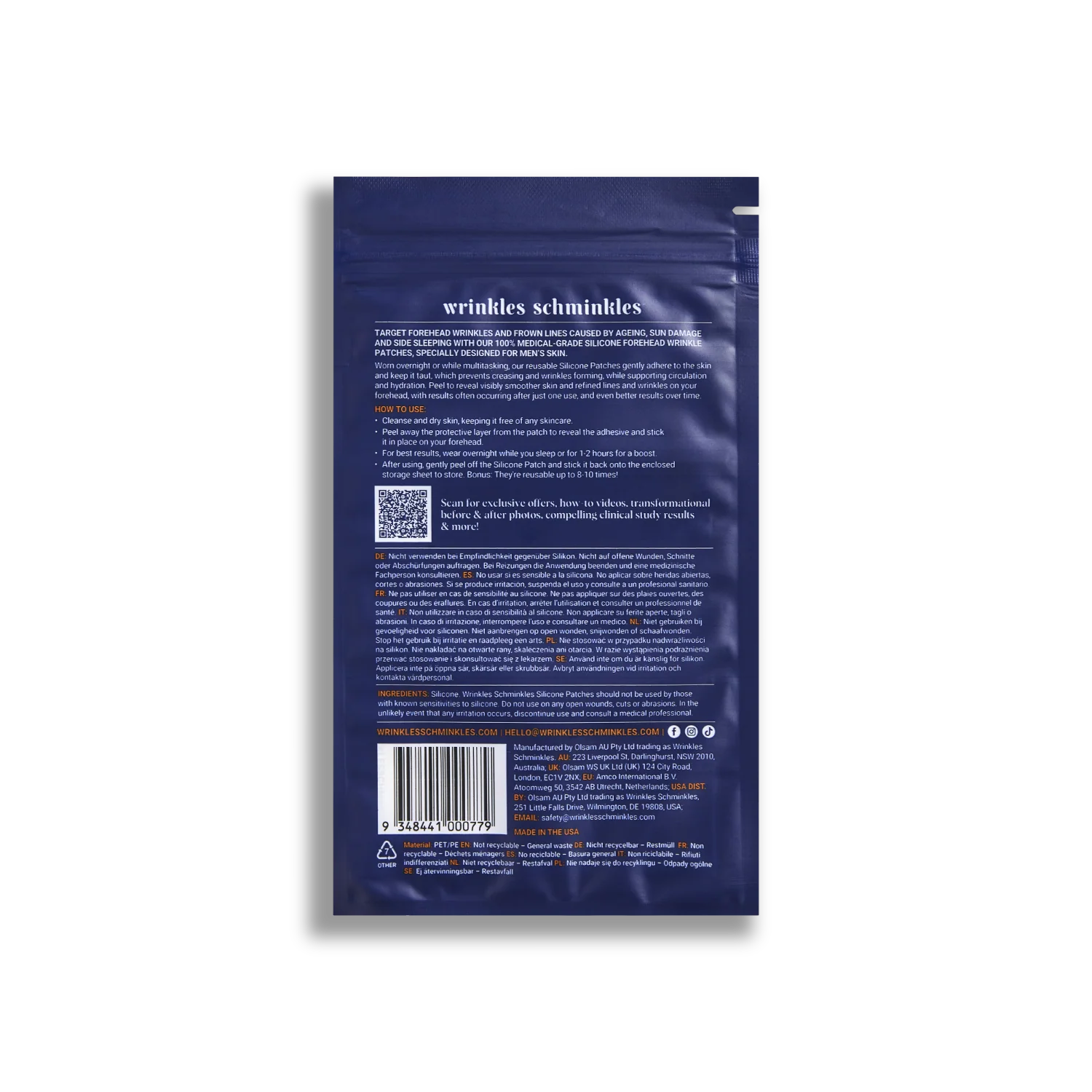 Men's Pro Forehead Wrinkle Patch - Image 6